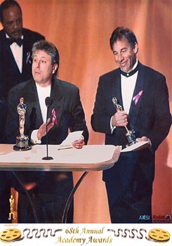 Alan Menken and Stephen Schwartz - Oscars for Pocahontas