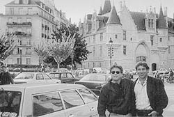 Alan Menken and Stephen Schwartz in Paris