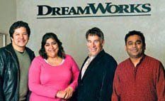 Stephen Schwartz and Monkeys of Bollywood team